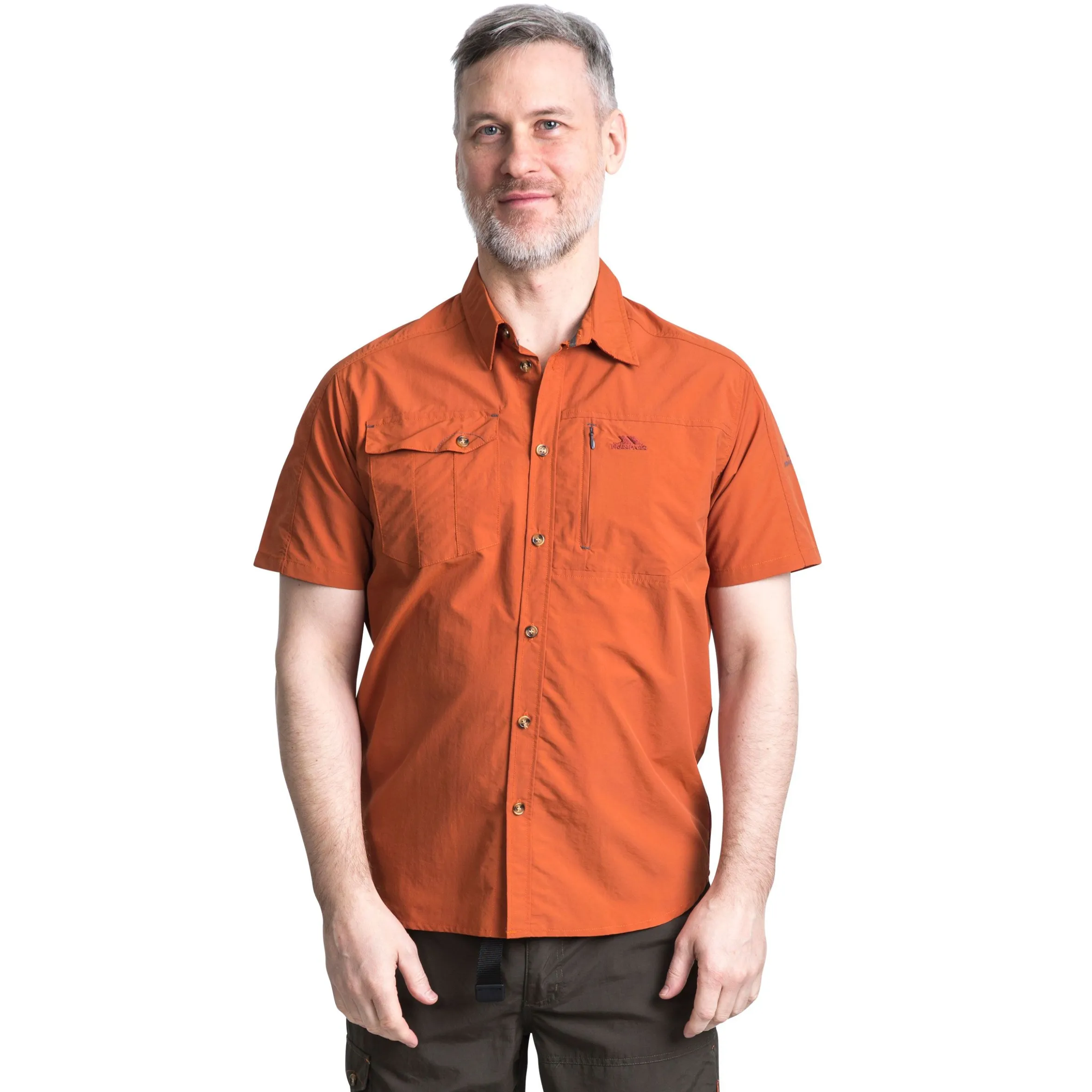 Trespass Men's Mosquito Repellent Short Sleeve Shirt Lowrel