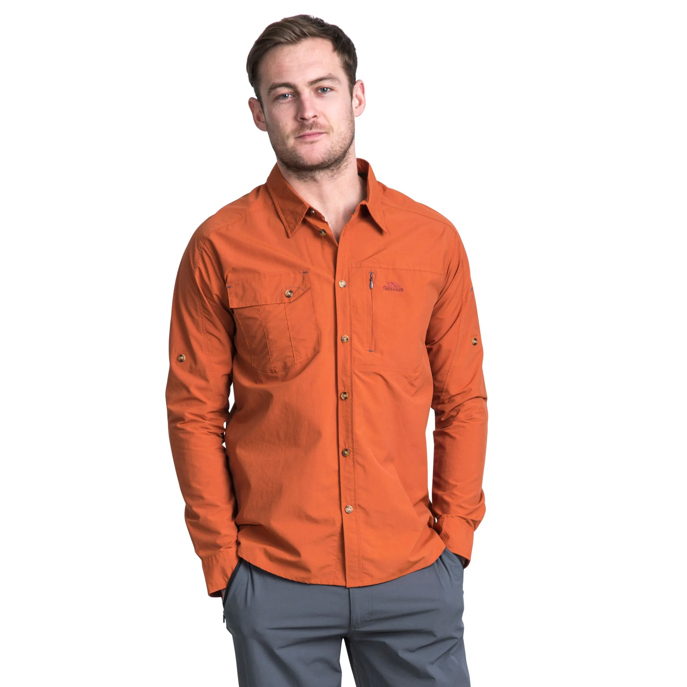 Trespass Men's Mosquito Repellent Shirt Darnet