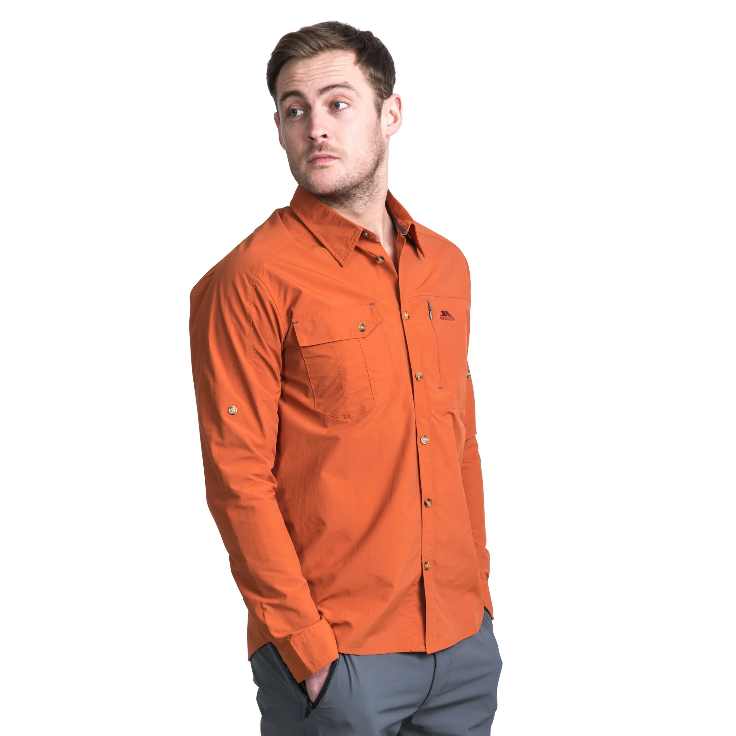 Trespass Men's Mosquito Repellent Shirt Darnet