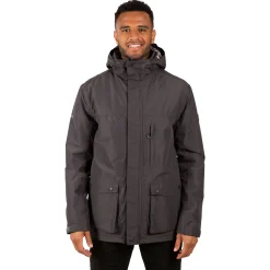 Trespass Men's Padded Waterproof Jacket Vauxelly