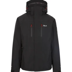Trespass Men's Padded Waterproof Jacket Zip Off Hood Oswarm