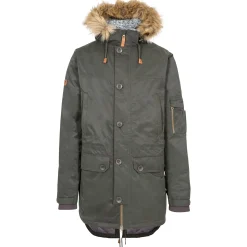 Trespass Mens Parka Jacket Waterproof Padded Pyworthy
