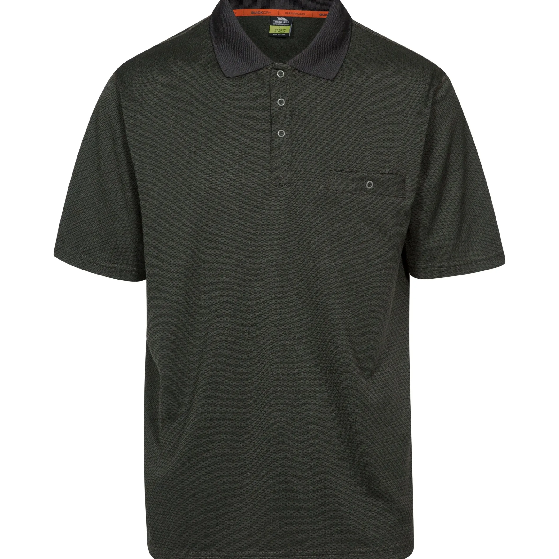 Trespass Men's Polo Shirt Reihan