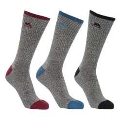 Trespass Men's Quick Dry Socks - 3 Pack Radulf