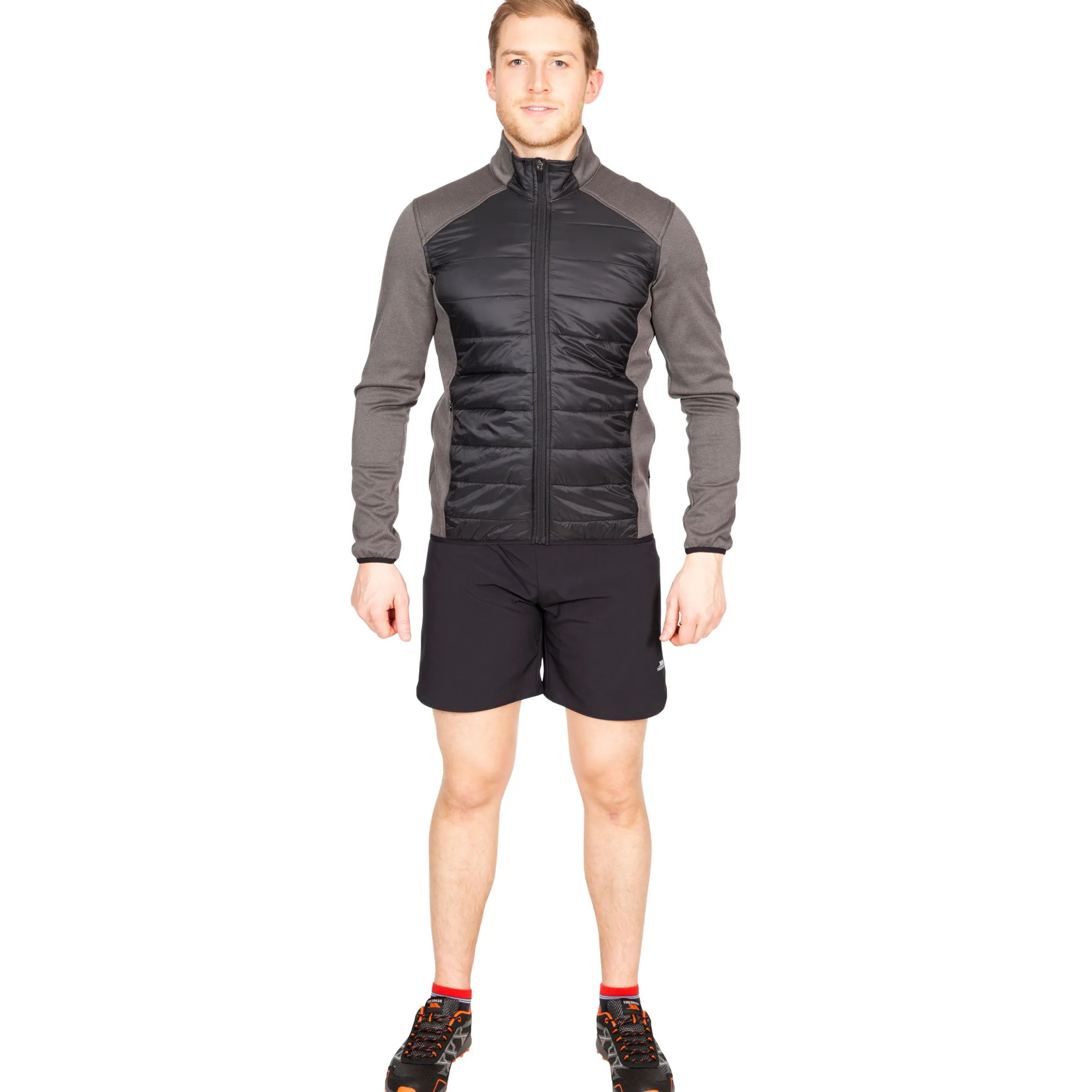Trespass Men's Quilted Fleece Jacket Falfieldkirk