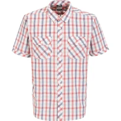 Trespass Men's Short Sleeve Checked Shirt Hopedale