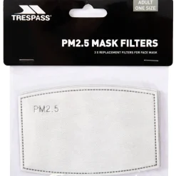 Trespass Replacement Filters for Cloth Face Mask - Pack of 3