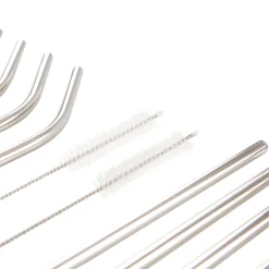 Trespass Stainless Steel Straws 8 Pack Foreverstraw