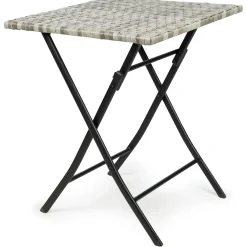 Trespass Three Piece Rattan Garden Furniture Set Bistro