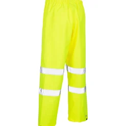 Trespass Unisex Hi Vis Waterproof Trousers Tomo