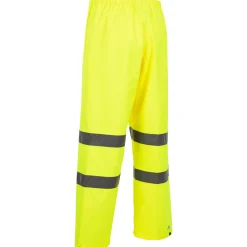 Trespass Unisex Hi Vis Waterproof Trousers Tomo
