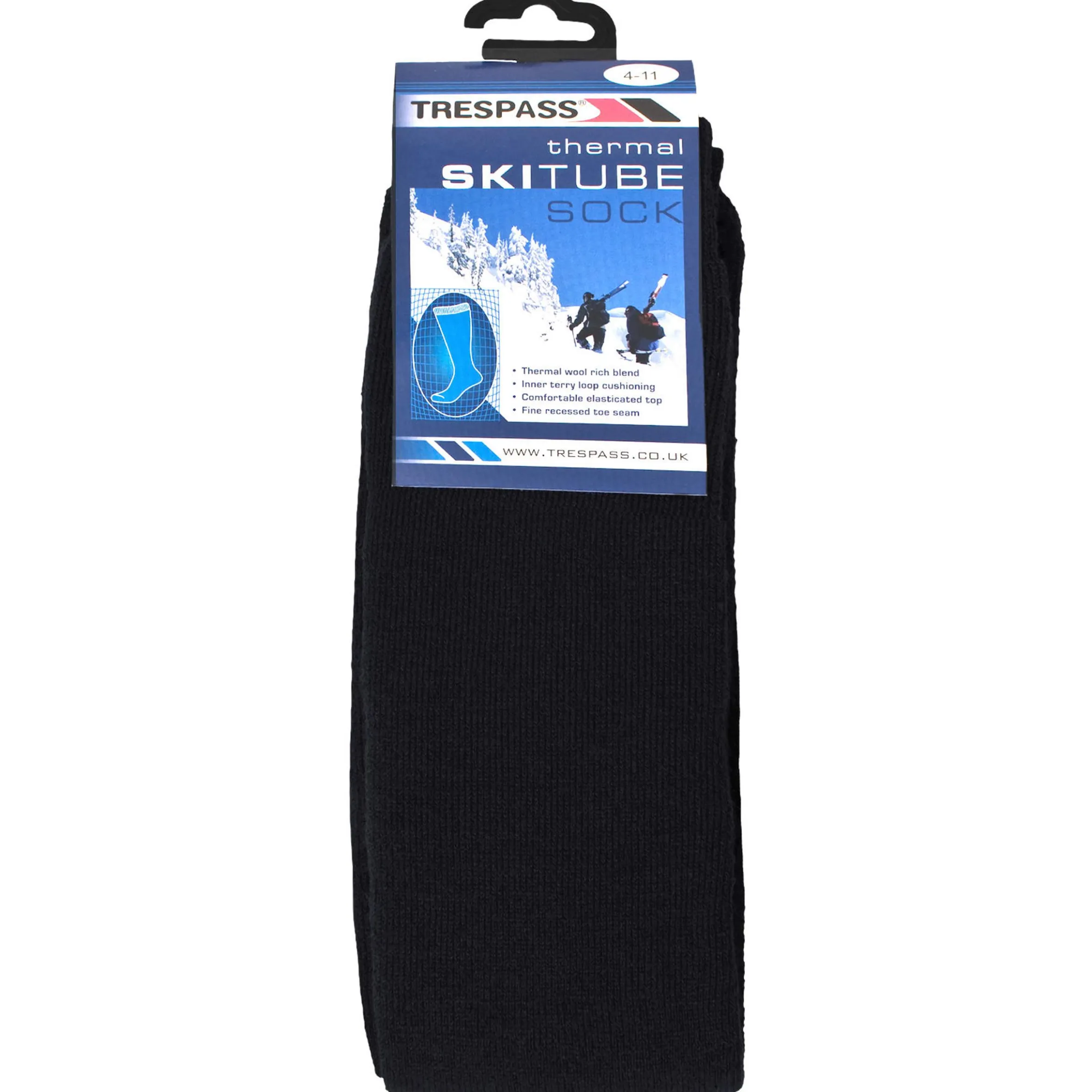 Trespass Unisex Tube Socks Tubular