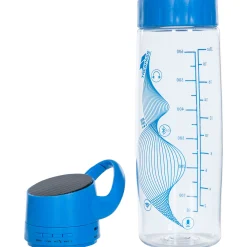 Trespass Water Bottle With Bluetooth Speaker Crystalline