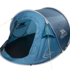 Trespass Waterproof 2 Man Pop Up Tent Patterned Swift2