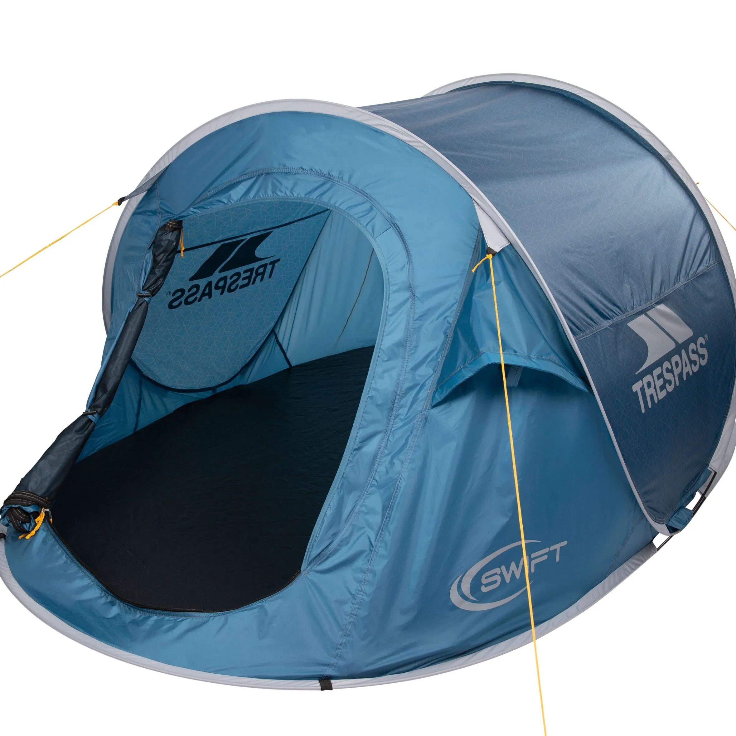 Trespass Waterproof 2 Man Pop Up Tent Patterned Swift2