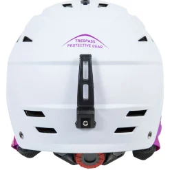 Trespass White Ski Helmet Davenport