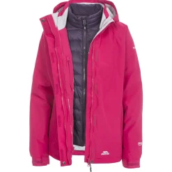 Trespass Womens 3 in 1 Down Jacket Trailwind