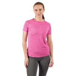 Trespass Women's Activewear Multi-Stripe T-Shirt Myrtle
