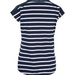 Trespass Women's Casual Short Sleeve Stripe T-Shirt Moor