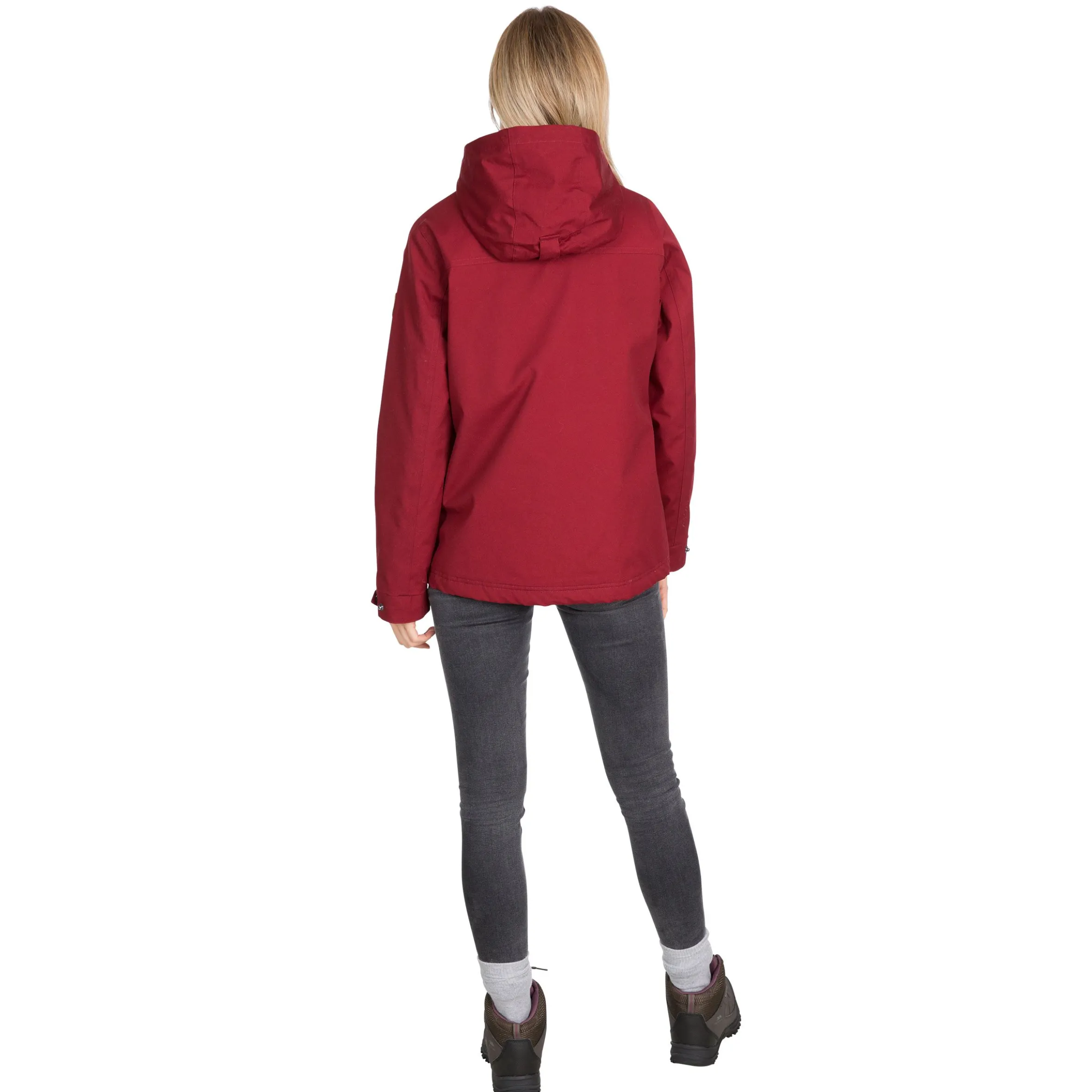 Trespass Womens Fleece Lined Waterproof Jacket Devoted