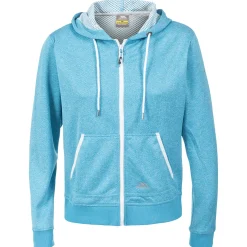 Trespass Womens Full Zip Insulated Fleece Hoodie Revel