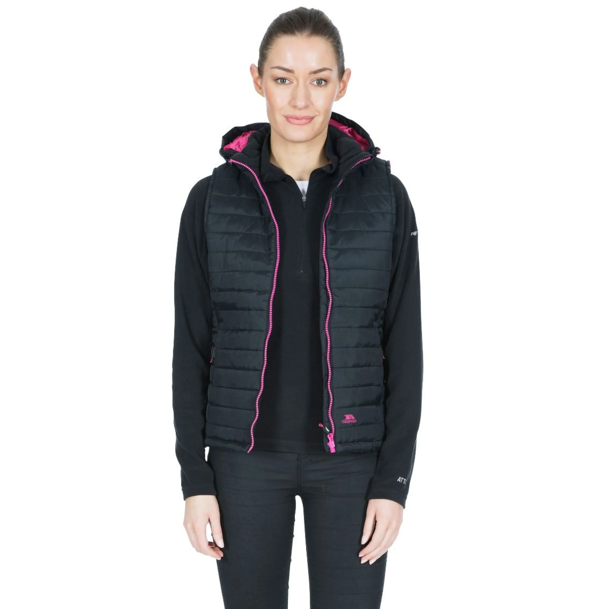 Trespass Womens Hooded Padded Gilet Aretha