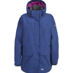 Trespass Womens Hooded Waterproof Jacket Skyrise