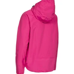 Trespass Womens Hooded Waterproof Jacket Miyake
