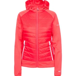 Trespass Womens Hybrid Fleece Hooded Full Zip Finito