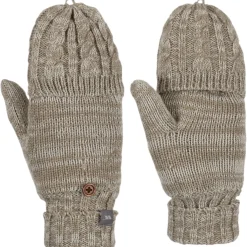 Trespass Women's Knitted Fingerless Gloves Mittzu