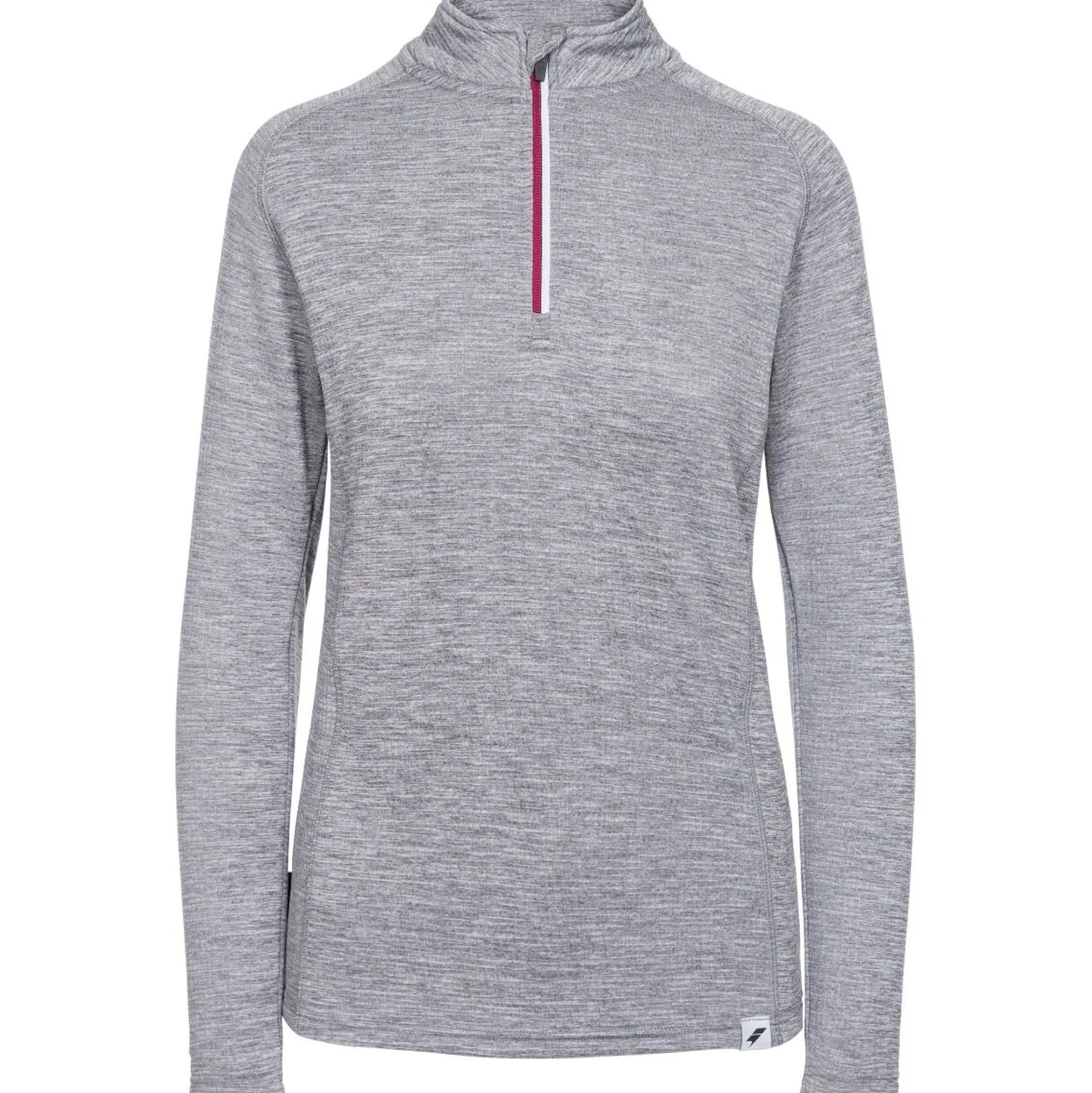 Trespass Womens Long Sleeve Top 1/4 Zip Knitted Freya