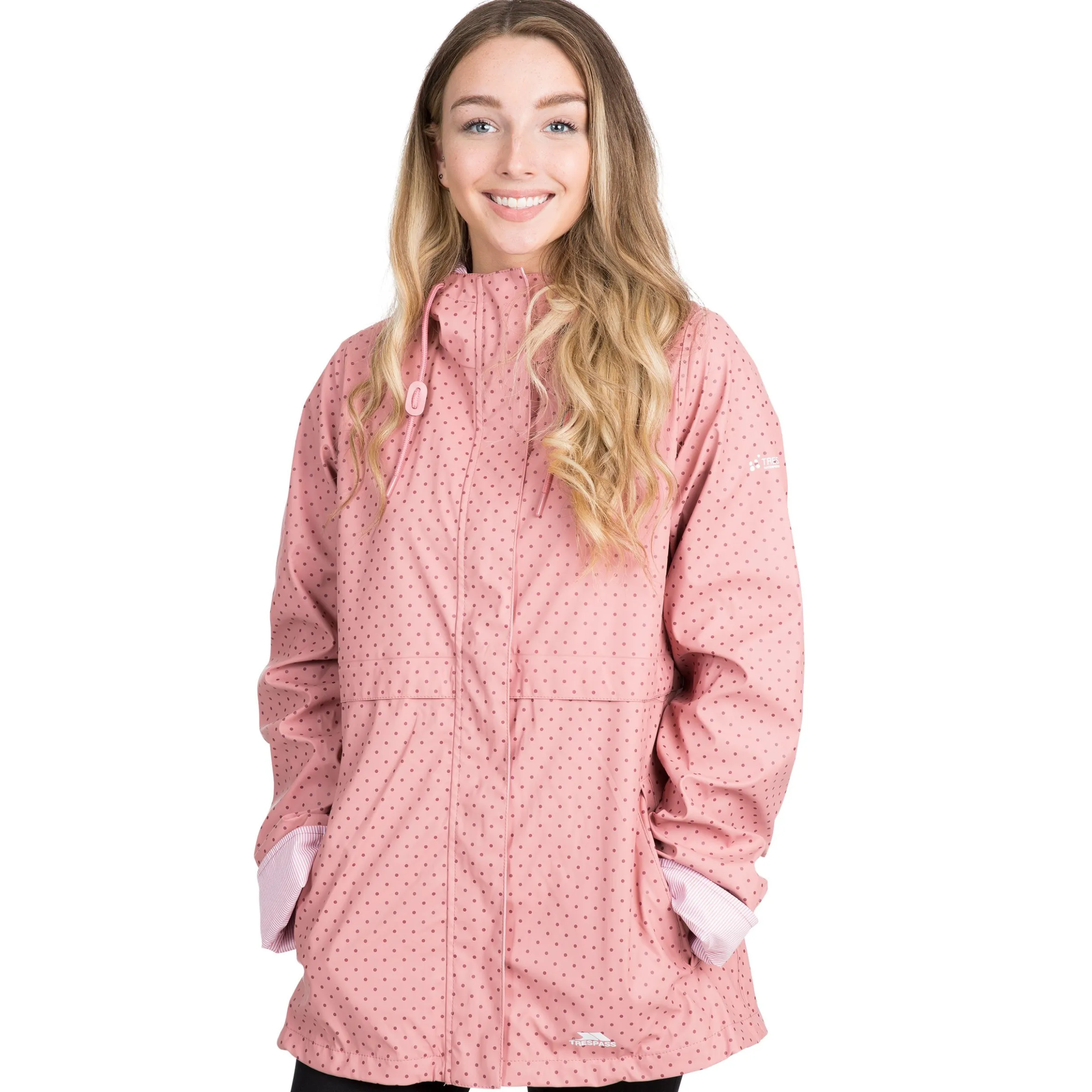 Trespass Womens Printed Waterproof Jacket Splosh