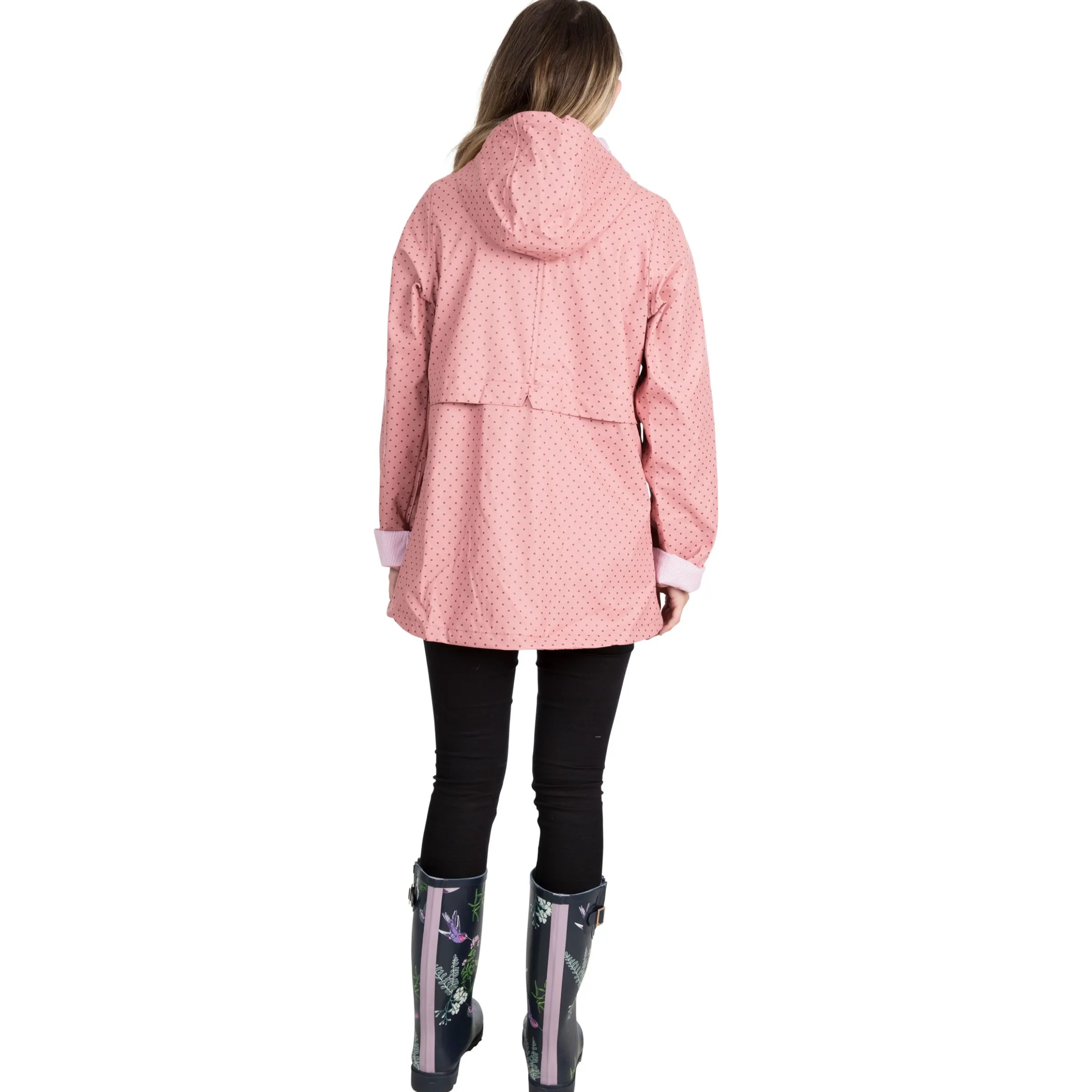 Trespass Womens Printed Waterproof Jacket Splosh