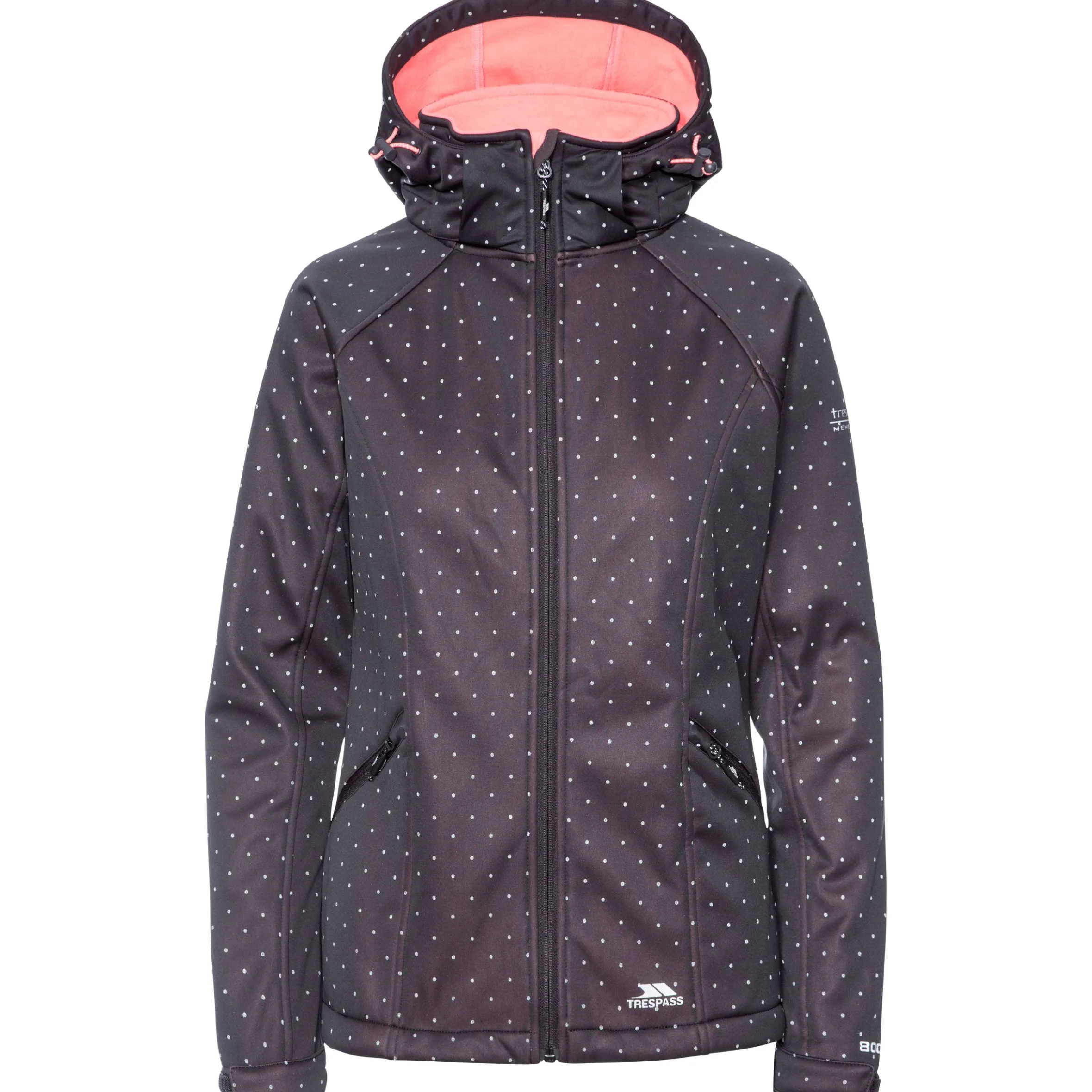 Trespass Womens Softshell Jacket with Hood Emulate