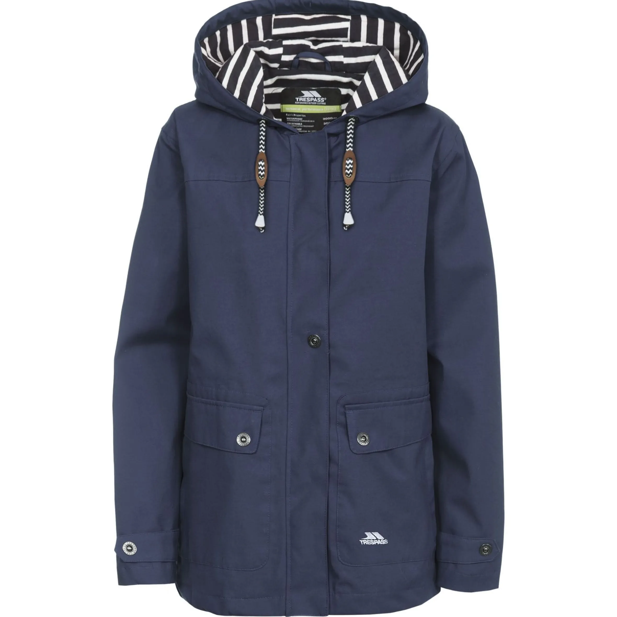 Trespass Womens Waterproof Jacket Seawater