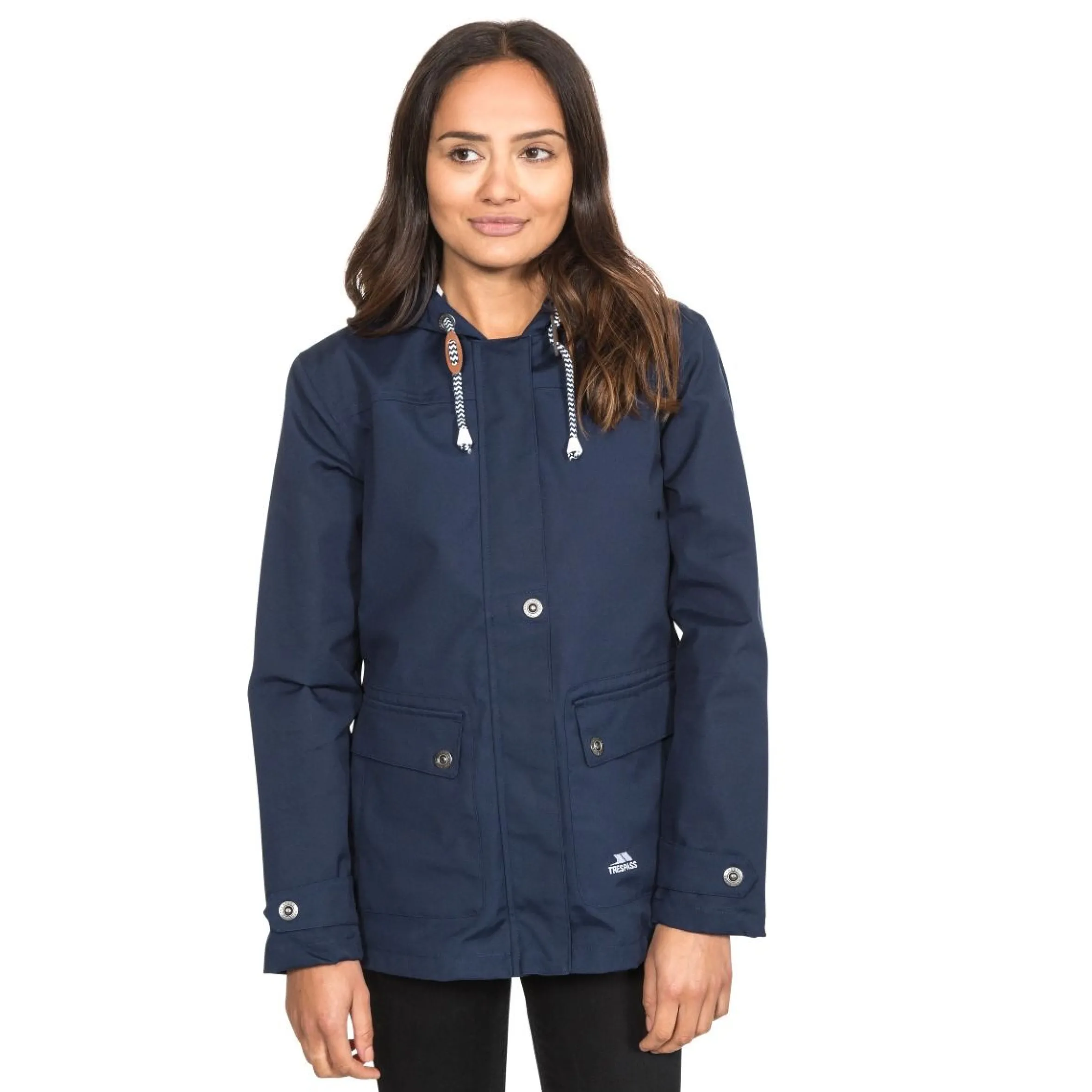 Trespass Womens Waterproof Jacket Seawater
