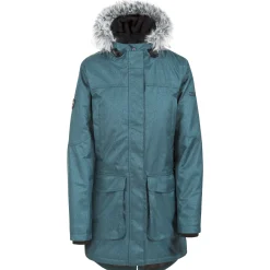 Trespass Womens Waterproof Parka Jacket Thundery