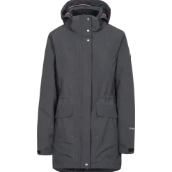 Trespass Womens Waterproof Parka Jacket Reveal