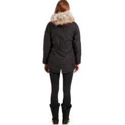 Trespass Womens Waterproof Parka Jacket Caption