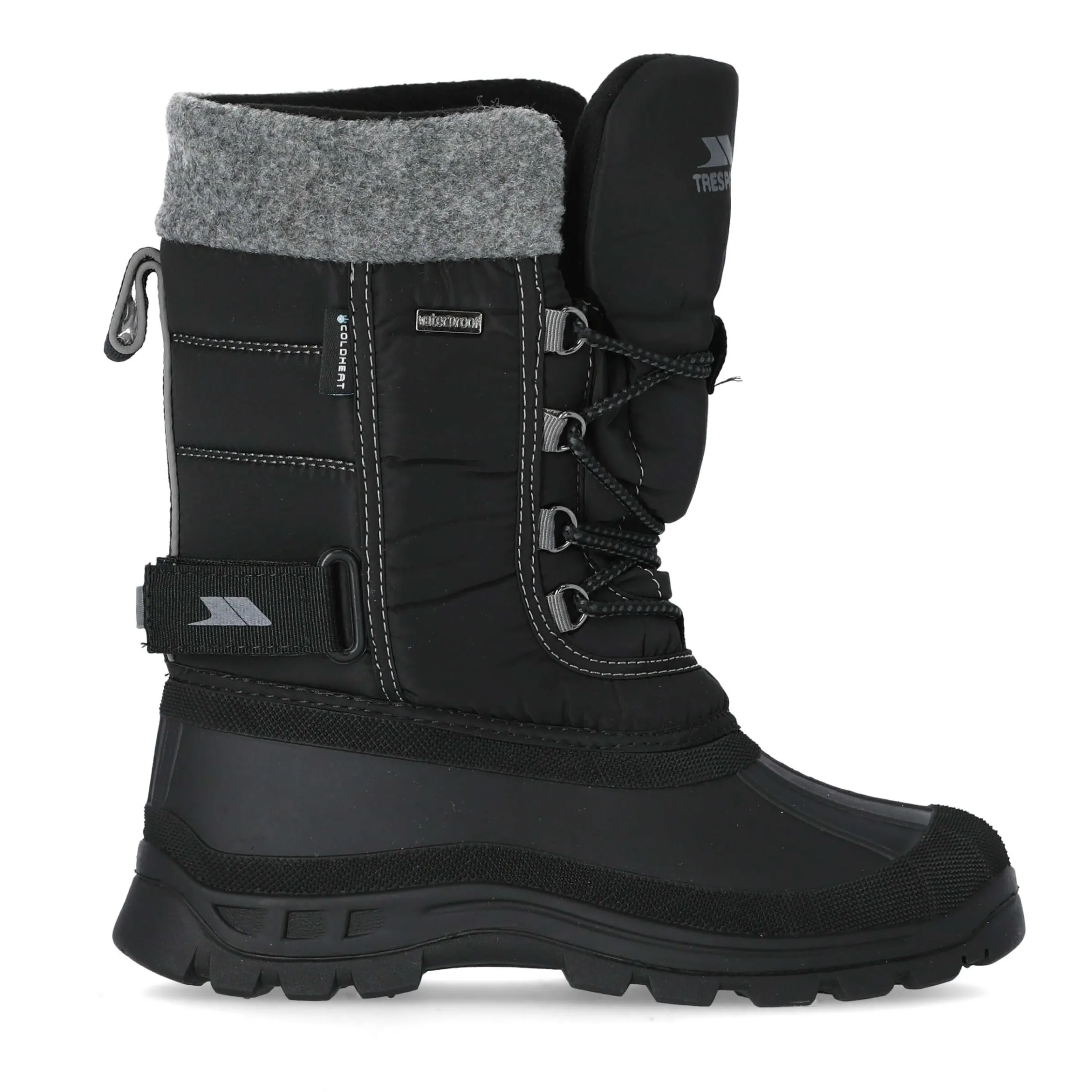 Trespass Youth Boys Lace Up Snow Boots Strachan