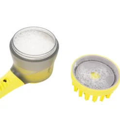 Trespaws Dog Grooming Brush and Shampoo Dispenser Dusty
