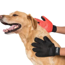 Trespaws Dog Grooming Mitts Teddy
