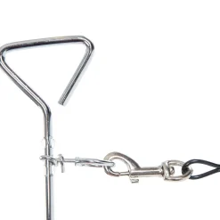 Trespaws Dog Tie Out Stake with Cable Tether