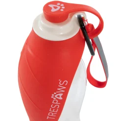 Trespaws Dog Water Bottle with Drinking Bowl Tamu