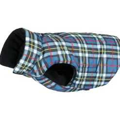 Trespaws Large Printed Dog Rain Coat Charly - TARTAN PRINT