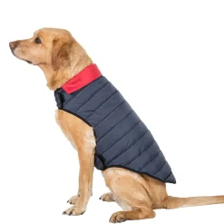 Trespaws Large Quilted Reversible Packaway Dog Jacket in Flint Kimmi