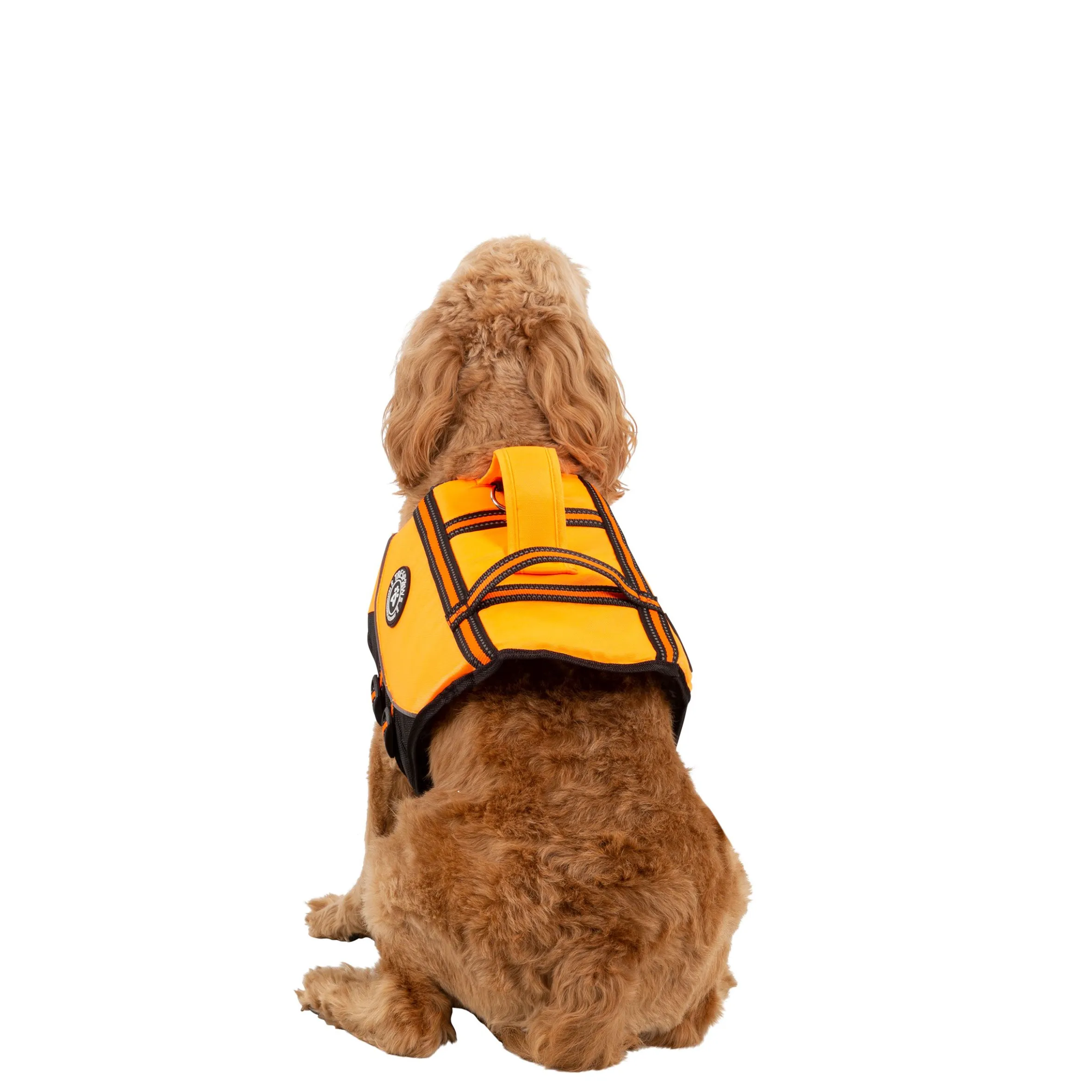 Trespaws Medium Buoyancy Aid in HighVis Surfdog