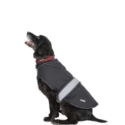 Trespaws Medium Softshell dog coat Butch X Black X