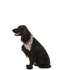 Trespaws M/XL Dog Insect Repellent Bandana in Grey Camo Alpha