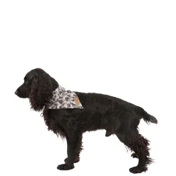 Trespaws M/XL Dog Insect Repellent Bandana in Grey Camo Alpha